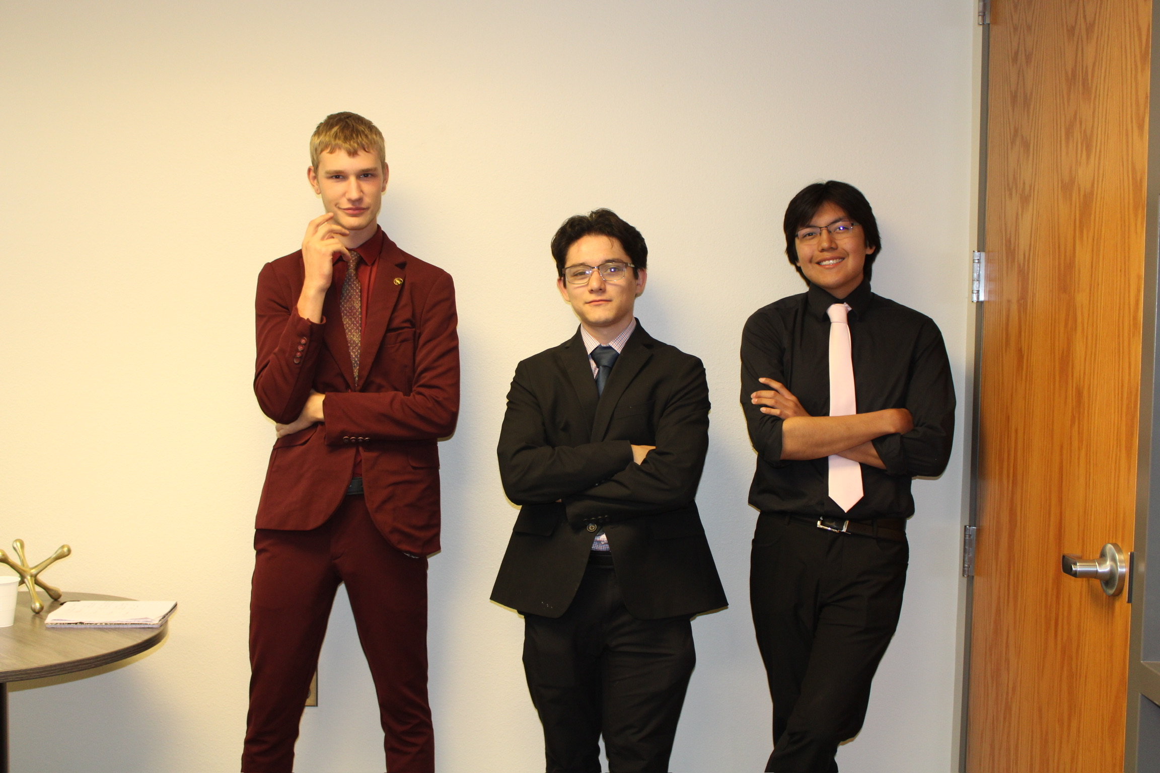 Spark Marketing team photo during a company recognition event