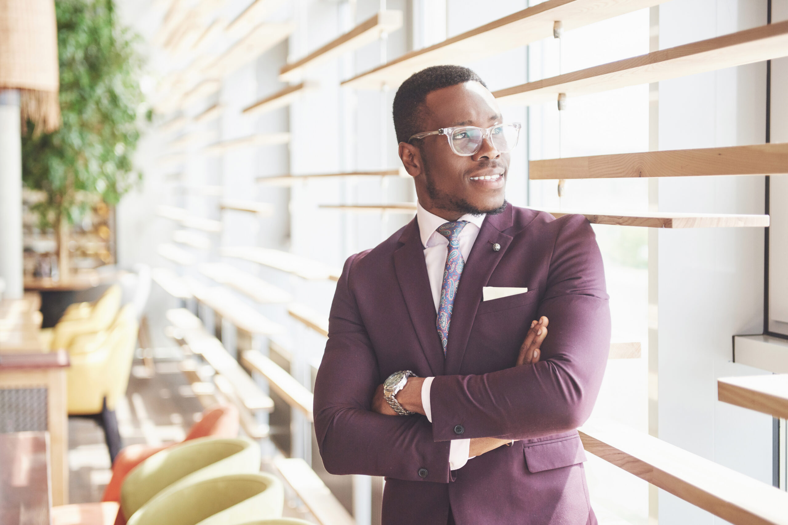 A confident professional resetting their sales mindset